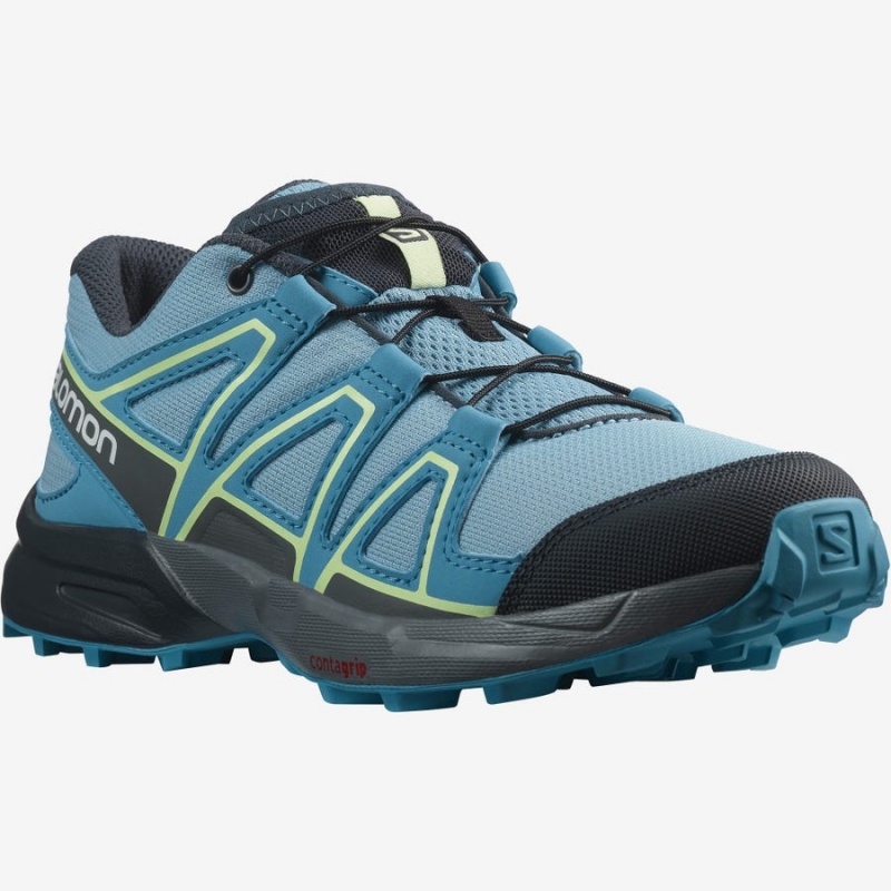 Zapatillas Trail Running Salomon SPEEDCROSS Niños Azules | UY 2024SGL