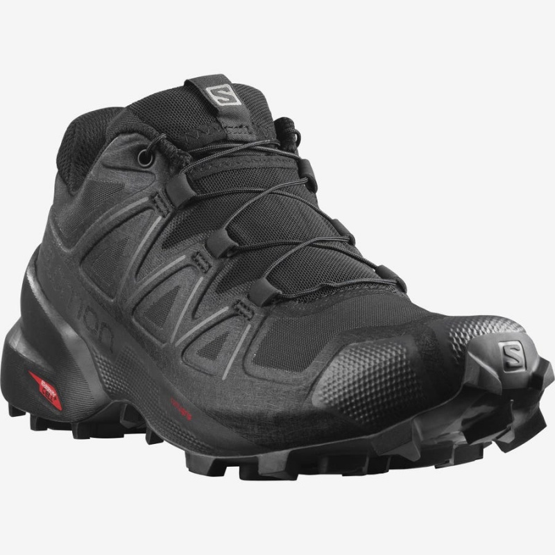 Zapatillas Trail Running Salomon SPEEDCROSS 5 Mujer Negras | UY 2745FDN