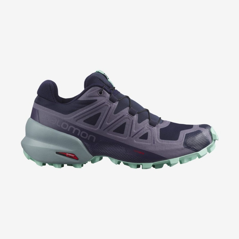 Zapatillas Trail Running Salomon SPEEDCROSS 5 Mujer Moradas | UY 2741JPQ