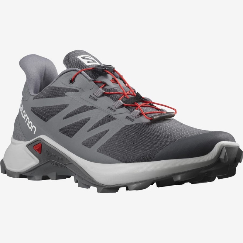 Zapatillas Trail Running Salomon SUPERCROSS 3 Hombre Gris | UY 3520HAP