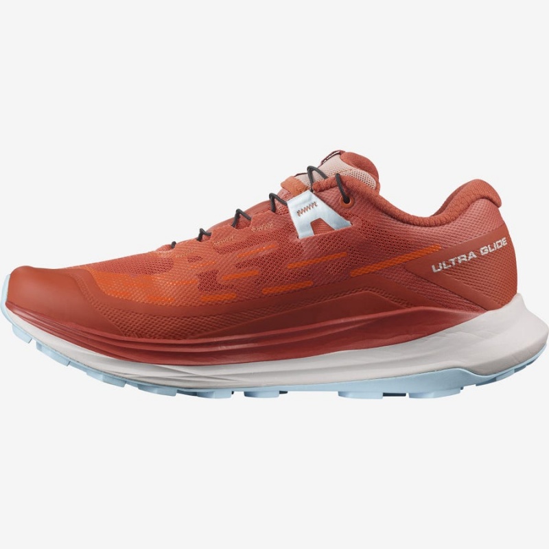 Zapatillas Trail Running Salomon ULTRA GLIDE Mujer Naranjas | UY 2768AHK