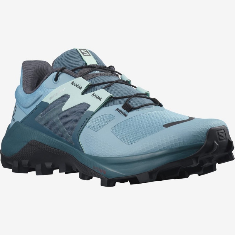 Zapatillas Trail Running Salomon WILDCROSS 2 Mujer Azules | UY 2779XYU