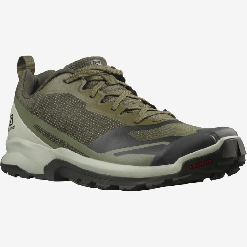 Zapatillas Trail Running Salomon XA COLLIDER 2 Hombre Verde Oliva | UY 3535BEX