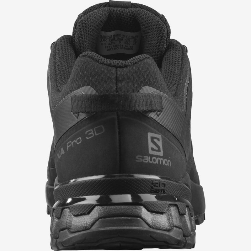 Zapatillas Trail Running Salomon XA PRO 3D v8 GORE-TEX Hombre Negras | UY 3507XYU