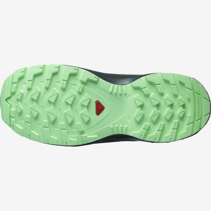 Zapatillas Trail Running Salomon XA PRO V8 CLIMASALOMON™ WATERPROOF Niños Verde | UY 2021OKI