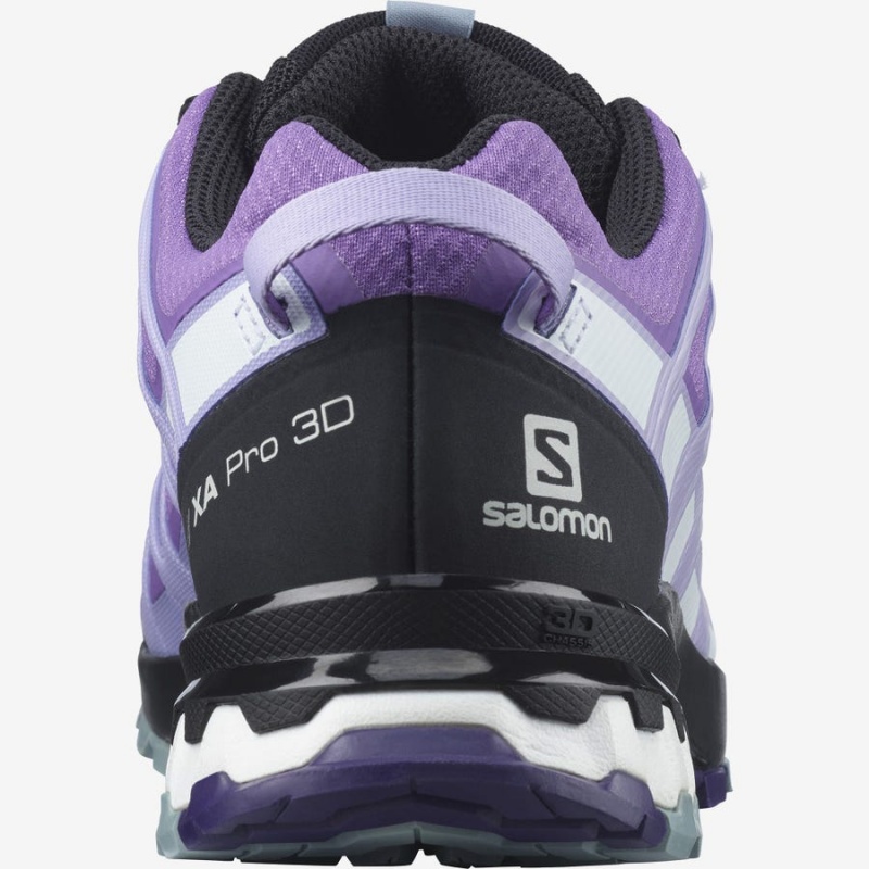 Zapatillas Trail Running Salomon XA PRO 3D v8 GORE-TEX Mujer Moradas | UY 2764UZG