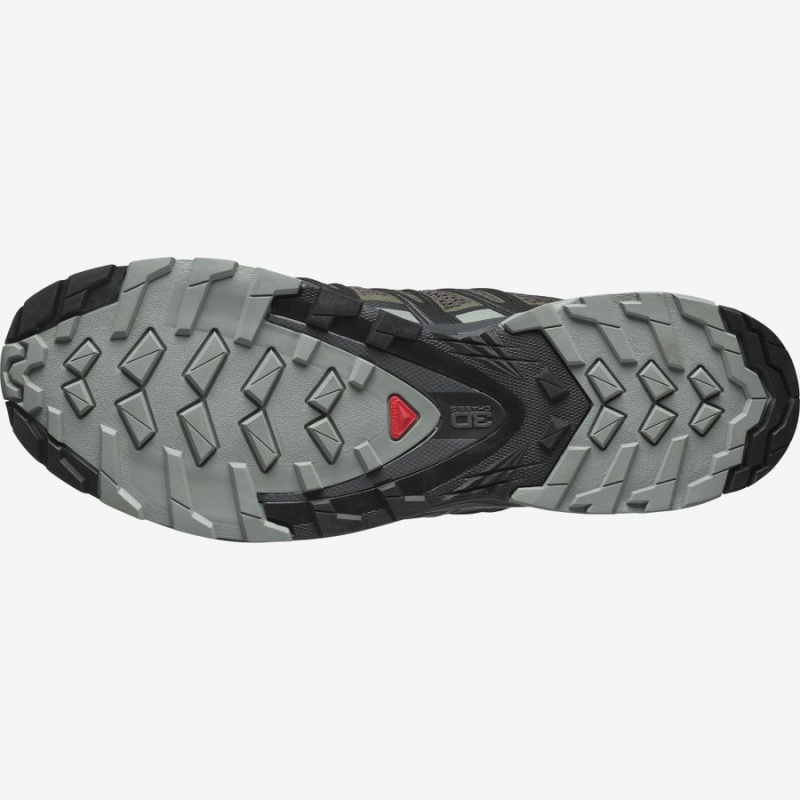 Zapatillas Trail Running Salomon XA PRO 3D v8 Hombre Verde Oliva | UY 3528JPQ