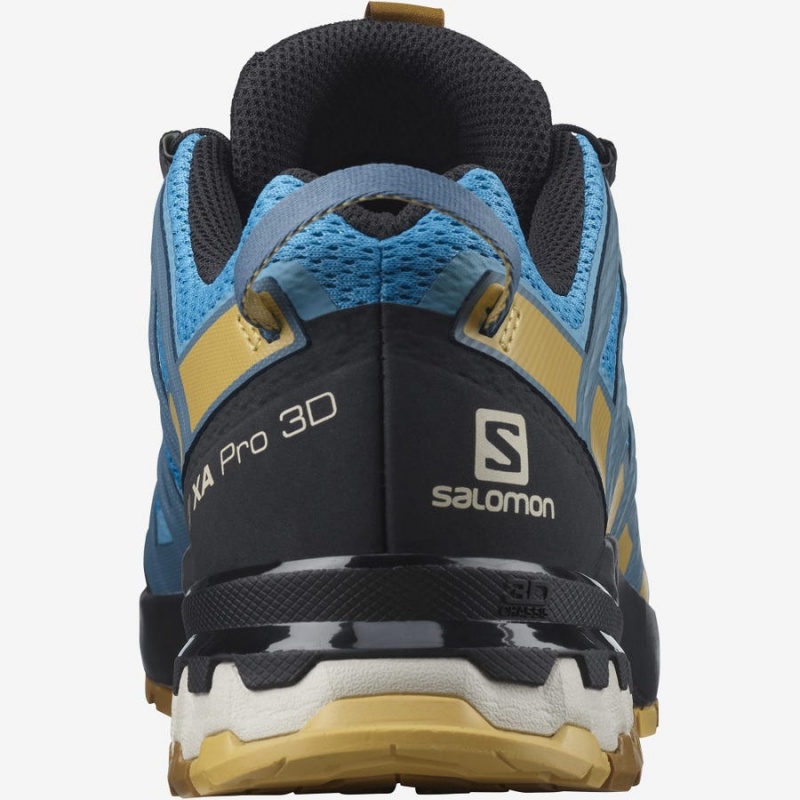 Zapatillas Trail Running Salomon XA PRO 3D v8 Hombre Azules | UY 3527HAP