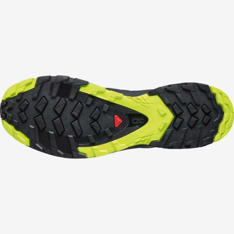 Zapatillas Trail Running Salomon XA WILD GORE-TEX Hombre Negras Verde Oliva | UY 3501GSO