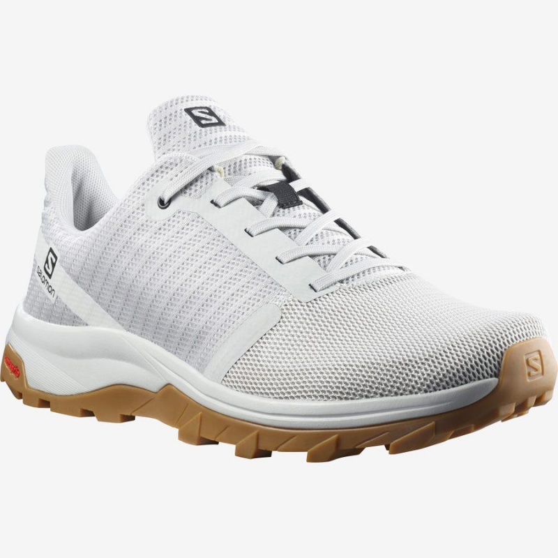 Zapatillas de Senderismo Salomon OUTBOUND PRISM Hombre Blancas | UY 3574AHK