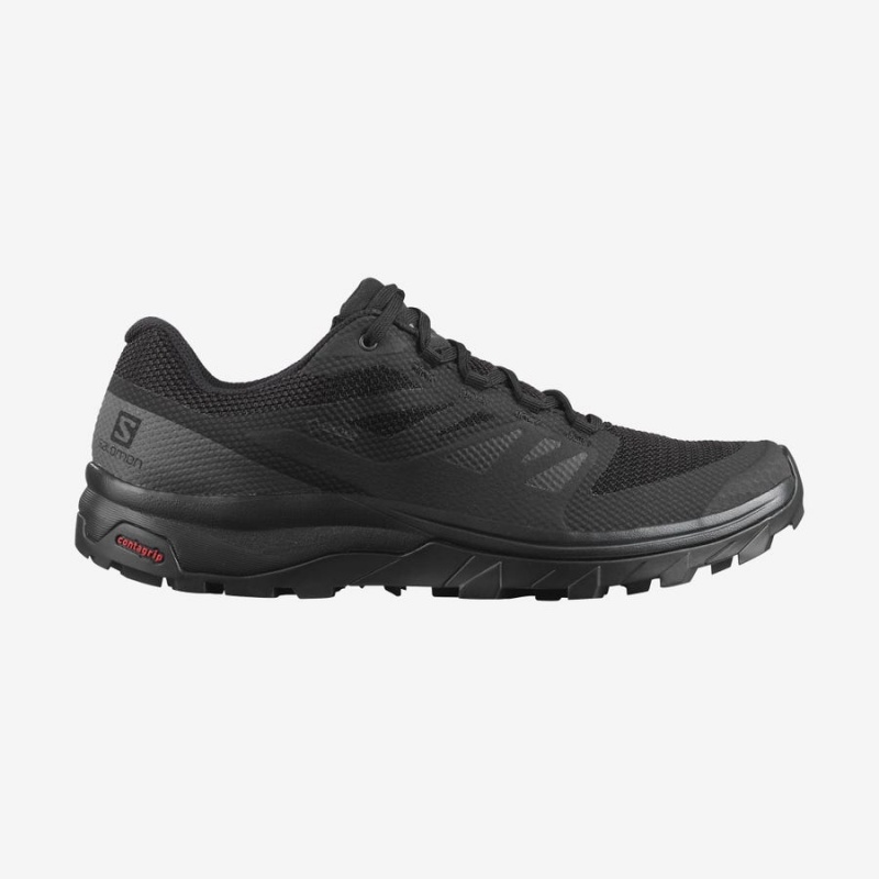 Zapatillas de Senderismo Salomon OUTLINE GORE-TEX Hombre Negras Negras | UY 3599PJJ