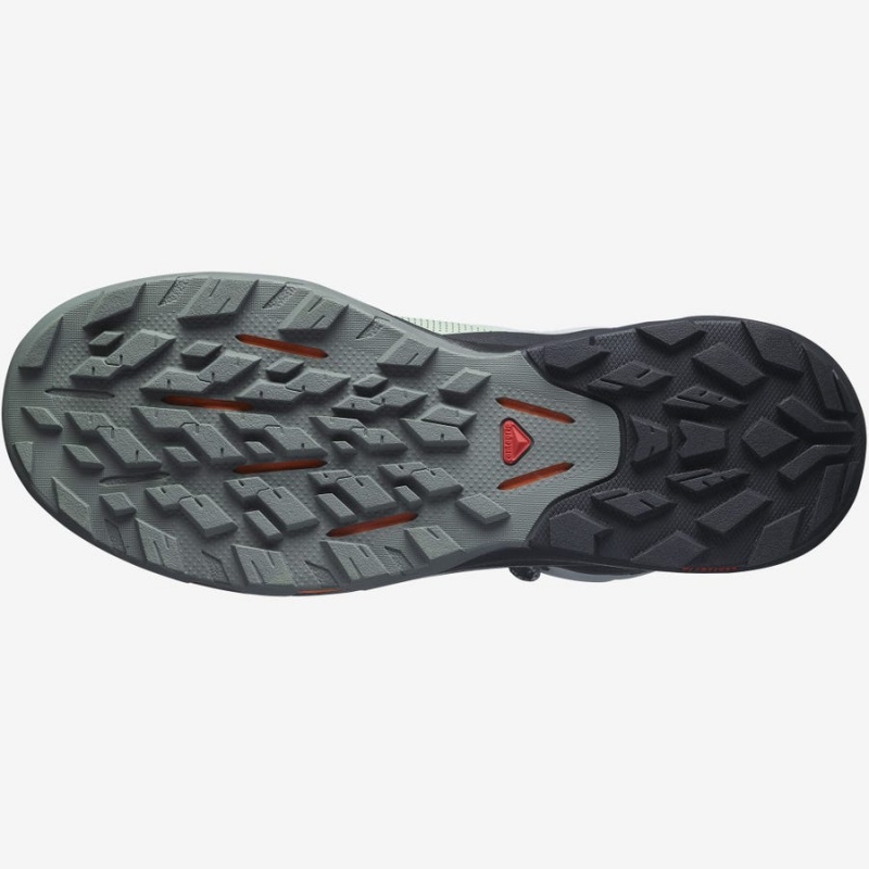 Zapatillas de Senderismo Salomon OUTPULSE MID GORE-TEX Hombre Negras Turquesa | UY 3540EBC