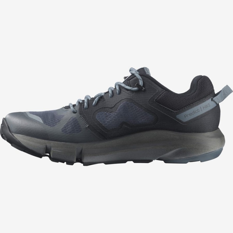 Zapatillas de Senderismo Salomon PREDICT HIKE GORE-TEX Hombre Gris Negras | UY 3551DFM