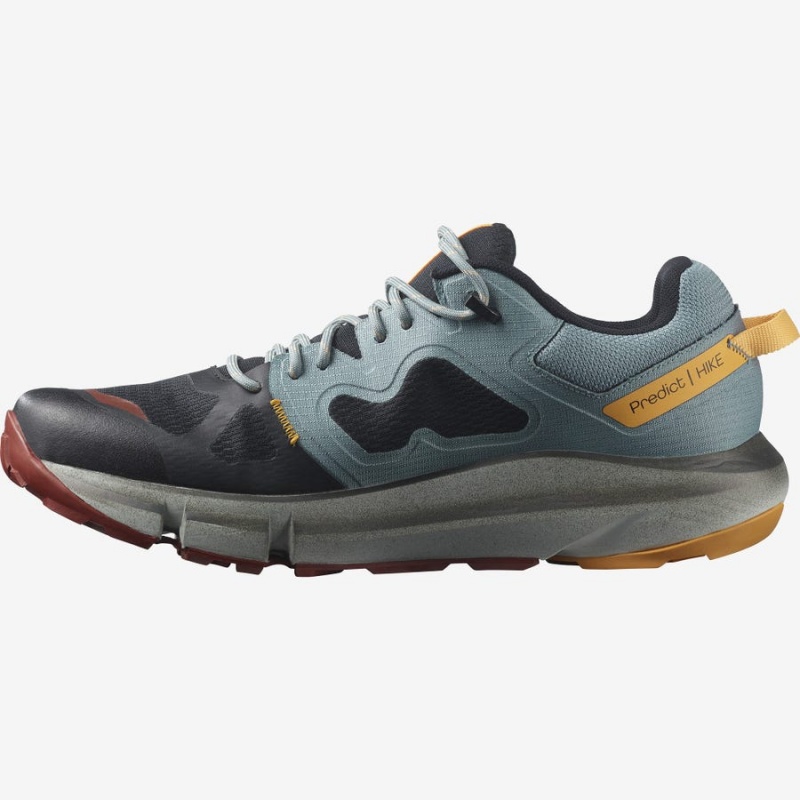 Zapatillas de Senderismo Salomon PREDICT HIKE GORE-TEX Hombre Negras Naranjas | UY 3550SGL