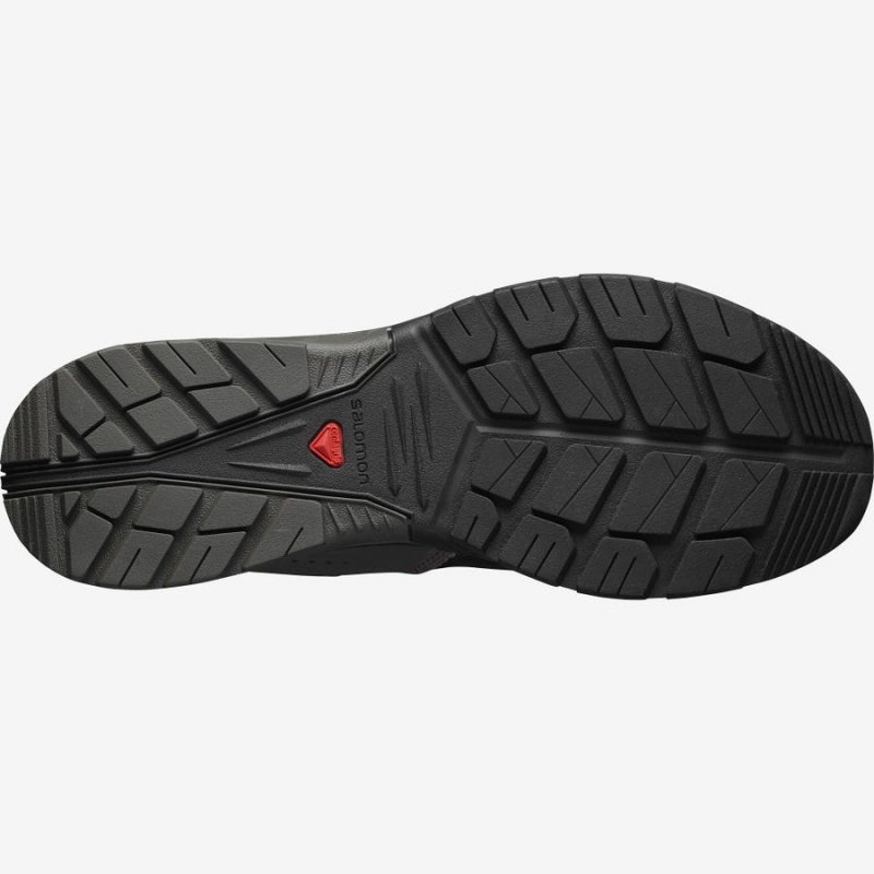 Zapatillas de Senderismo Salomon TECH AMPHIB 4 Hombre Negras Gris | UY 3625JPQ