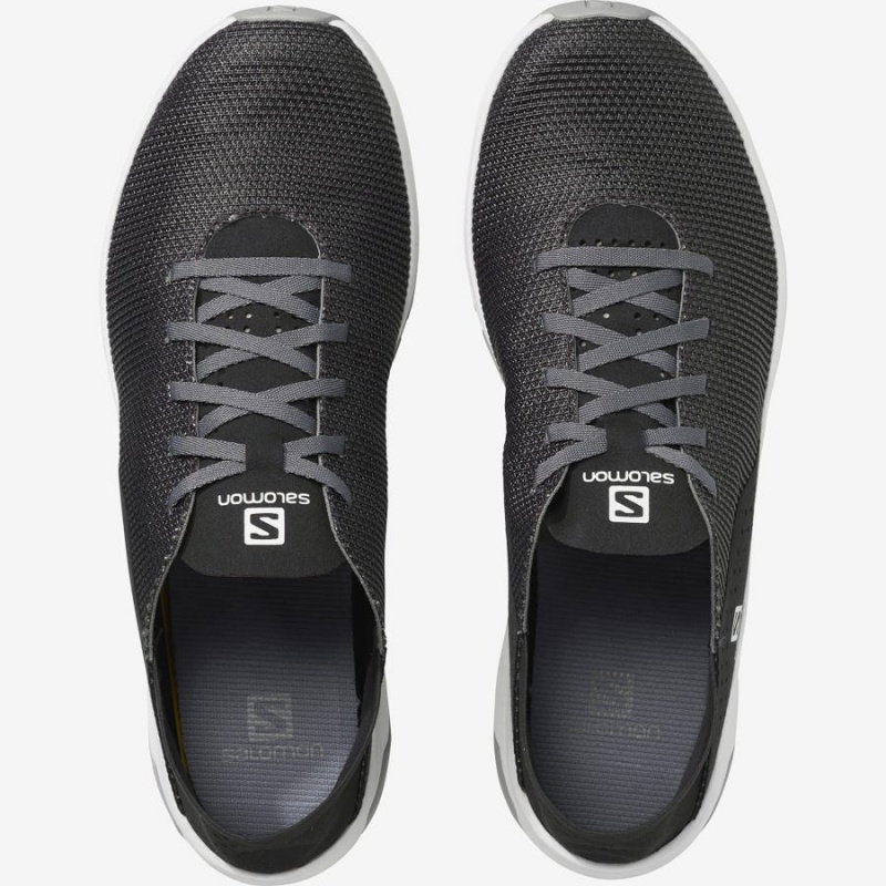 Zapatillas de Senderismo Salomon TECH LITE Hombre Negras | UY 3622FDN