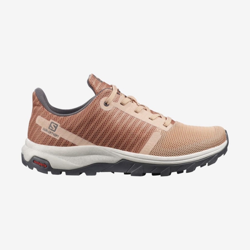 Zapatillas de Senderismo Salomon WoOUTBOUND PRISM Mujer Beige | UY 2813RVD