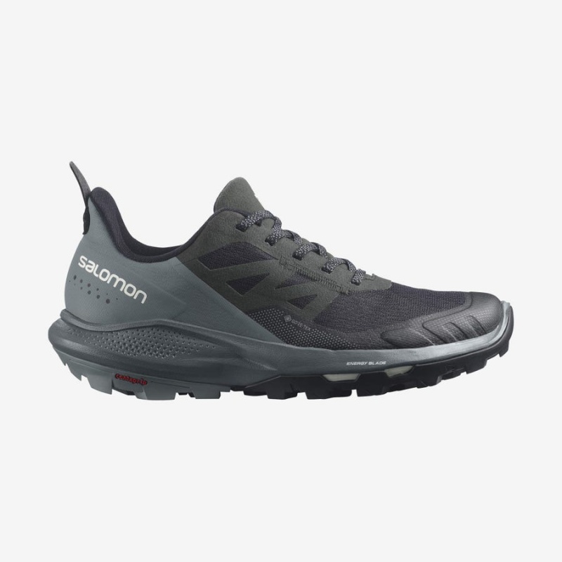 Zapatillas de Senderismo Salomon WoOUTPULSE GORE-TEX Mujer Gris Negras | UY 2841DFM