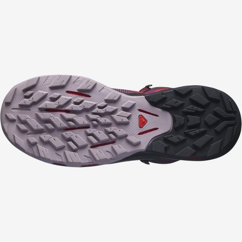 Zapatillas de Senderismo Salomon WoOUTPULSE MID GORE-TEX Mujer Moradas | UY 2785QMA