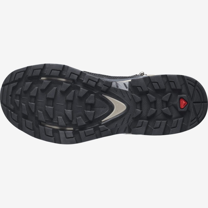 Zapatillas de Senderismo Salomon WoQUEST ELEMENT GORE-TEX Mujer Negras | UY 2784MQZ