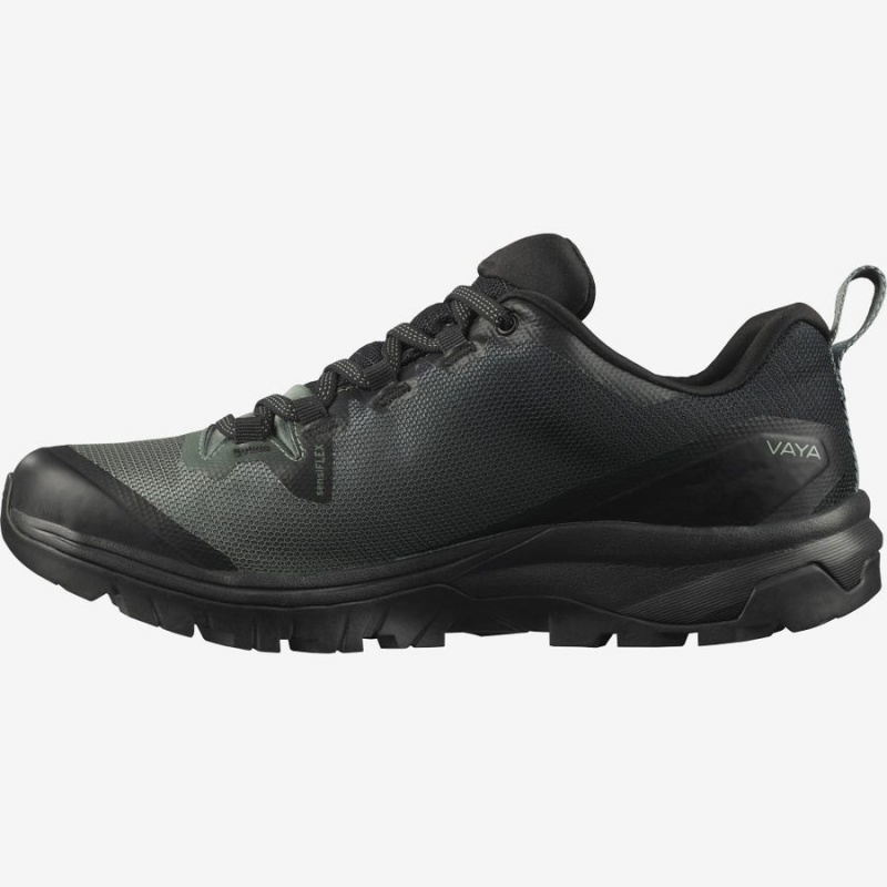 Zapatillas de Senderismo Salomon WoVAYA GORE-TEX Mujer Negras Verde Oliva | UY 2842FDN