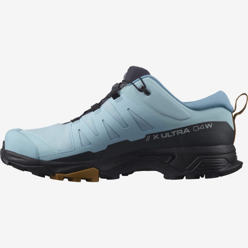 Zapatillas de Senderismo Salomon WoX ULTRA 4 GORE-TEX Mujer Negras Azules | UY 2823DFM