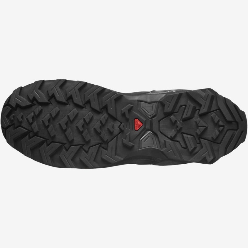 Zapatillas de Senderismo Salomon X RAISE 2 MID GORE-TEX Hombre Gris Negras | UY 3553GSO