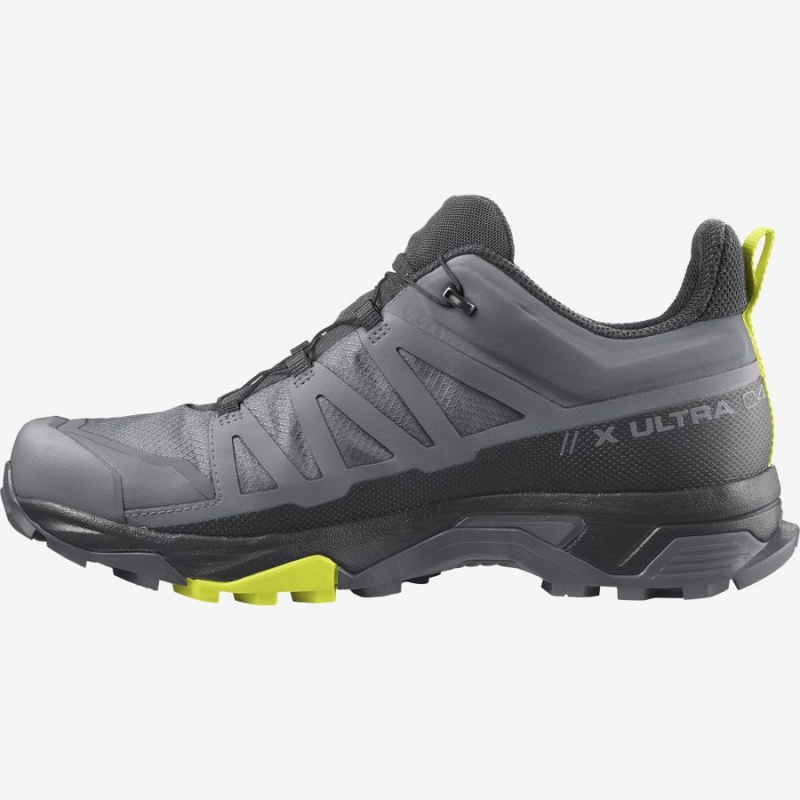 Zapatillas de Senderismo Salomon X ULTRA 4 GORE-TEX Hombre Plateadas | UY 3589MQZ