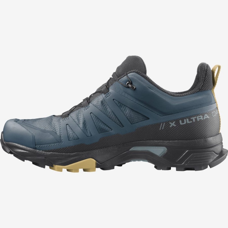 Zapatillas de Senderismo Salomon X ULTRA 4 GORE-TEX Hombre Azules | UY 3588NWY