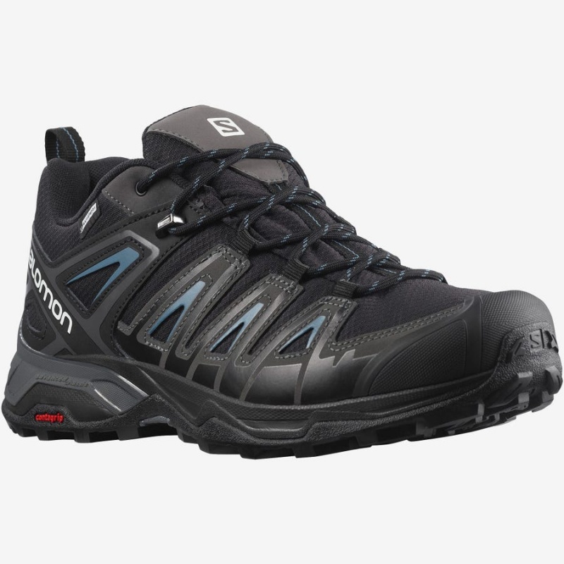 Zapatillas de Senderismo Salomon X ULTRA PIONEER CLIMASALOMON™ WATERPROOF Hombre Negras | UY 3556KOR