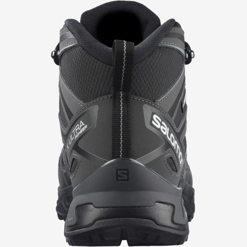 Zapatillas de Senderismo Salomon X ULTRA PIONEER MID CLIMASALOMON™ WATERPROOF Hombre Gris Negras | UY 3554HAP